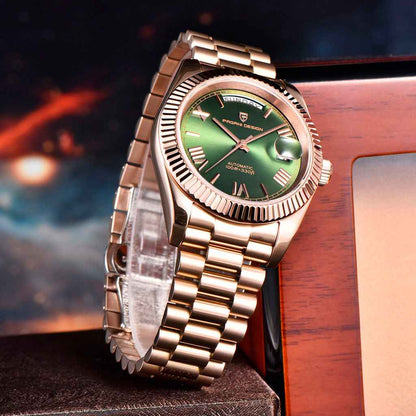 Design London Rose Gold Green