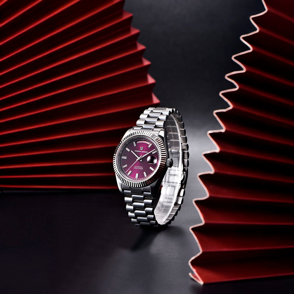 Design London Silver Cherry Red