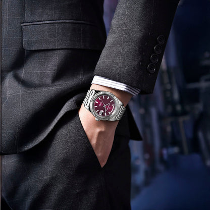 Design London Silver Cherry Red
