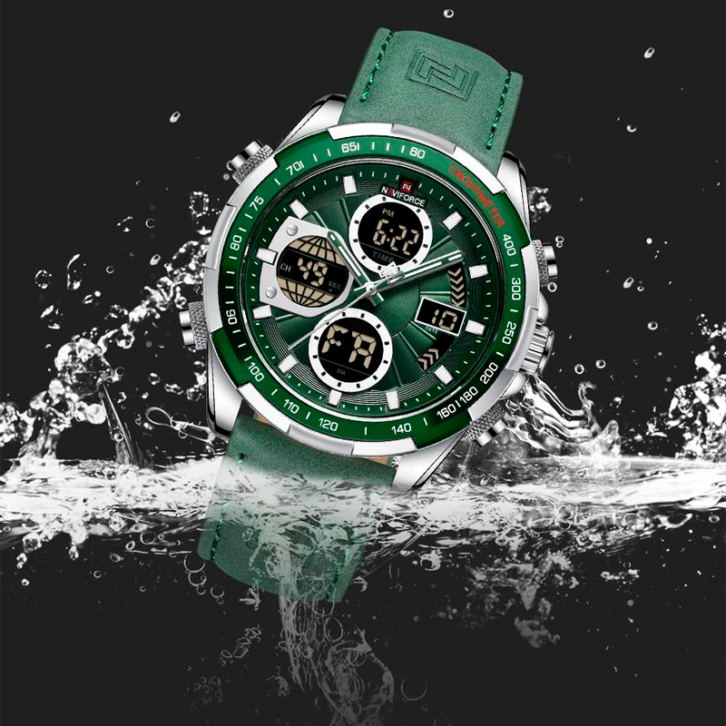 Vanguard Green Military Sports Watch