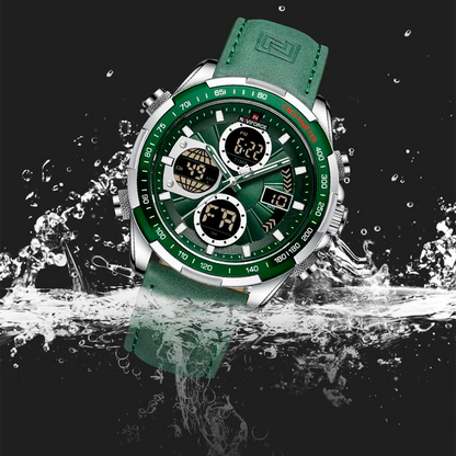 Vanguard Green Military Sports Watch