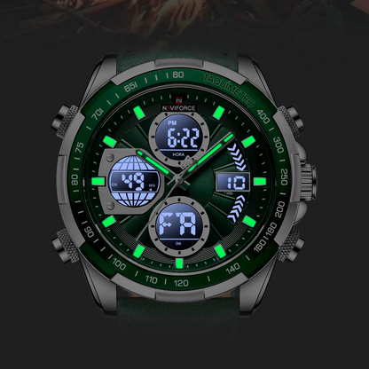 Vanguard Green Military Sports Watch
