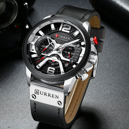 Magnus White Men's Watch
