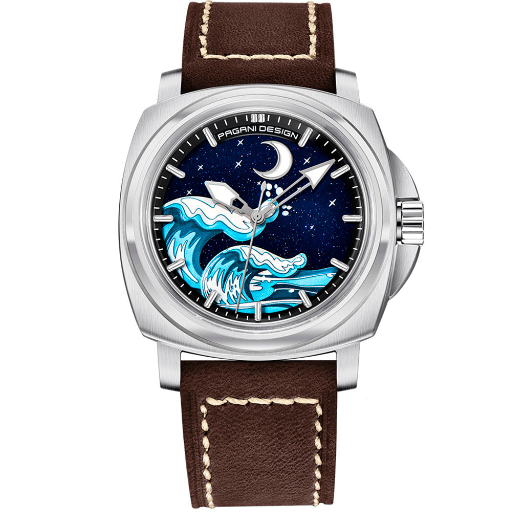Design Wave Silver Brown