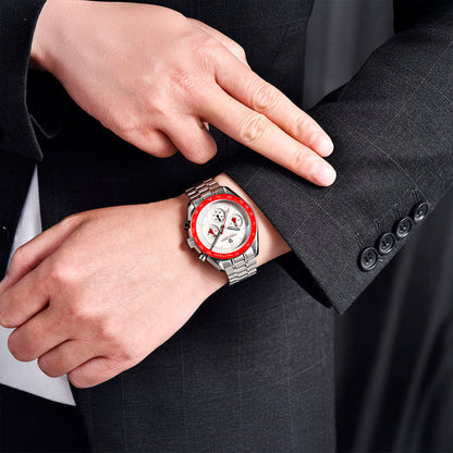 Design Lorenzo Red Silver