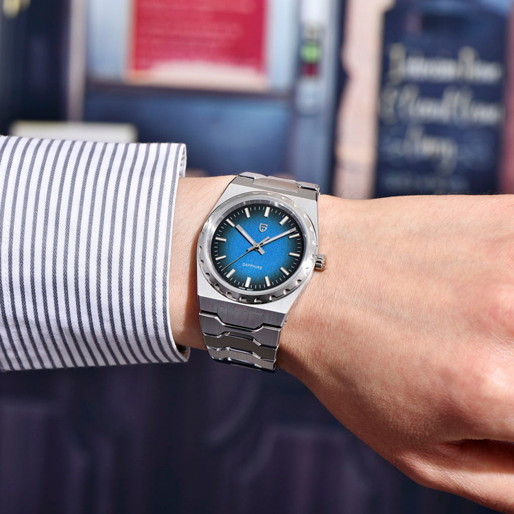 Design Drift Silver Blue