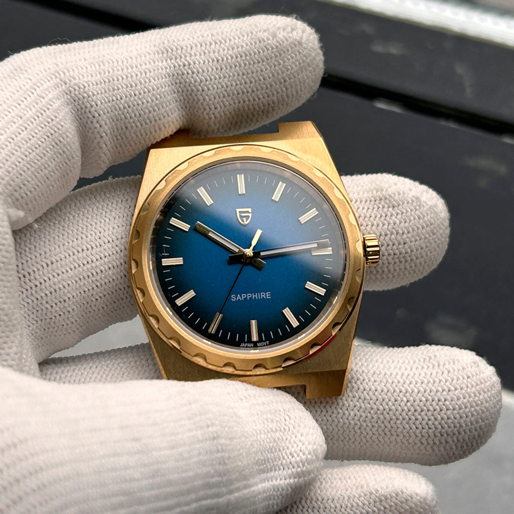 Design Drift Gold Blue