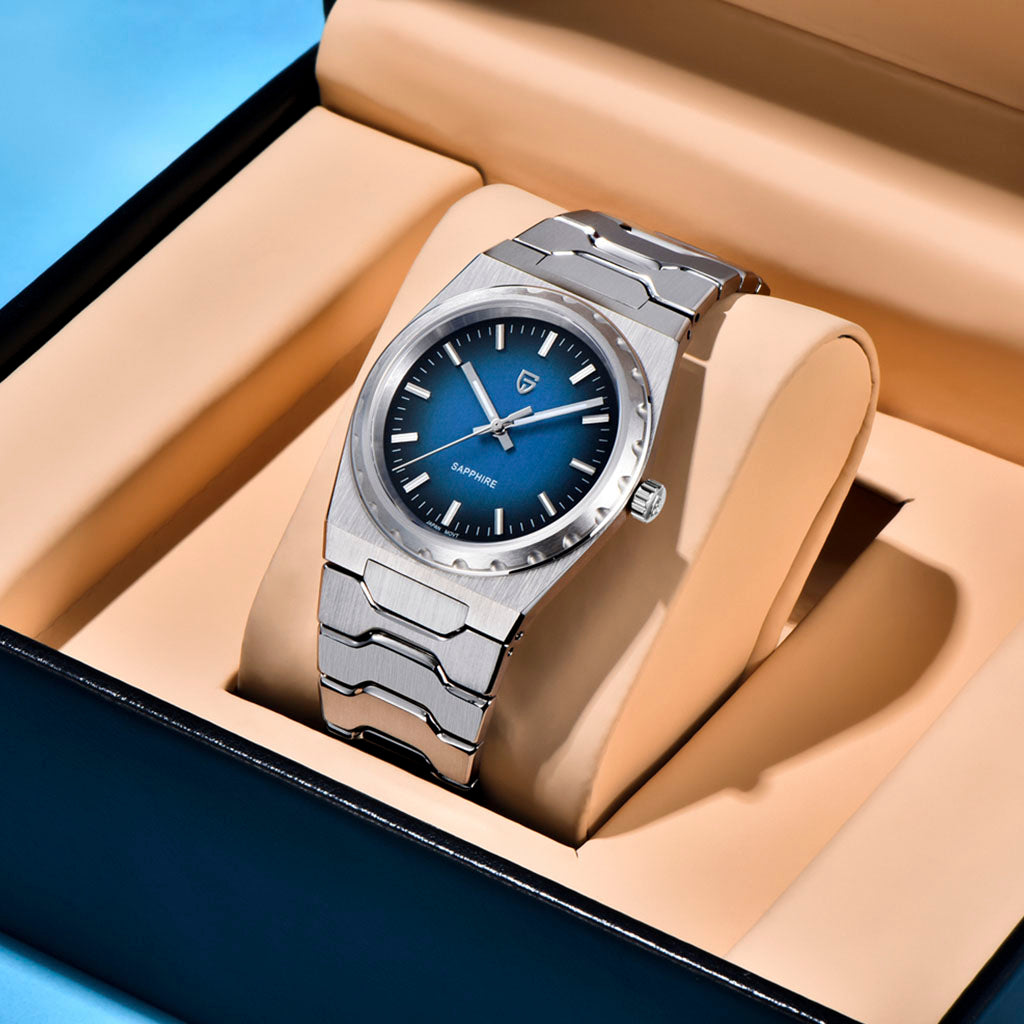 Design Drift Silver Blue