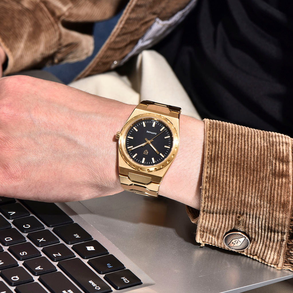 Design Drift Gold Black