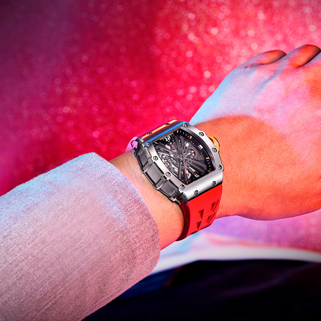 Design Monza Silver Red