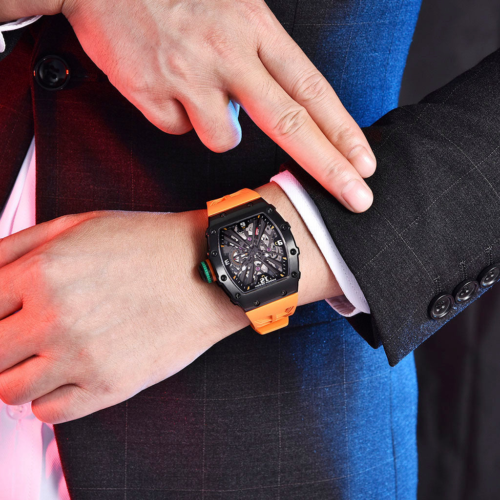 Design Monza Black Orange
