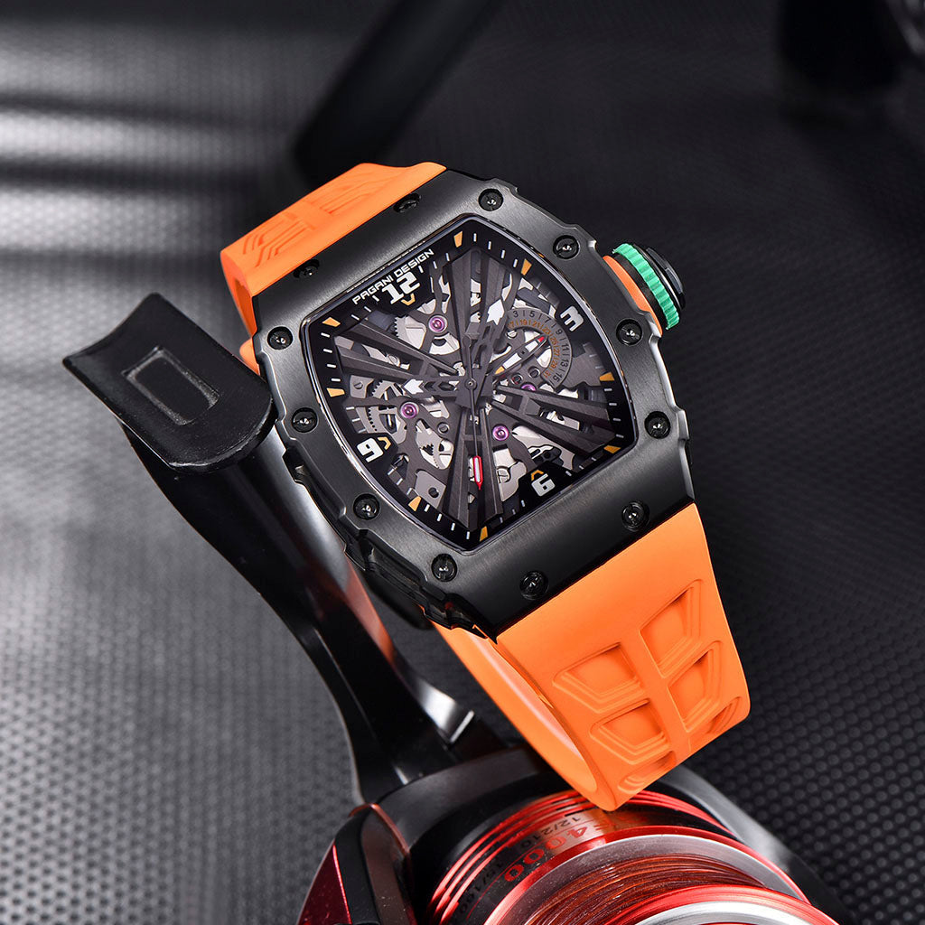 Design Monza Black Orange