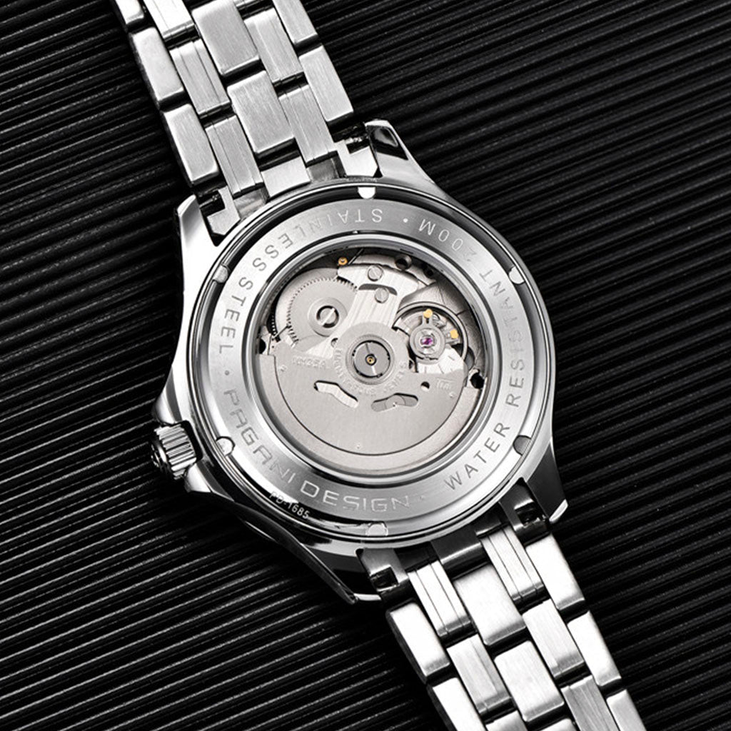 Design Veracius White Steel Bracelet Watch