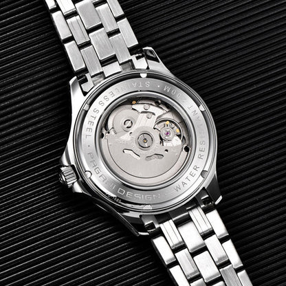 Design Veracius White Steel Bracelet Watch