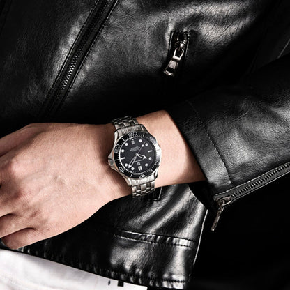 Design Veracius Black Stainless Steel Watch