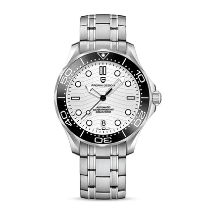 Design Veracius White Steel Bracelet Watch