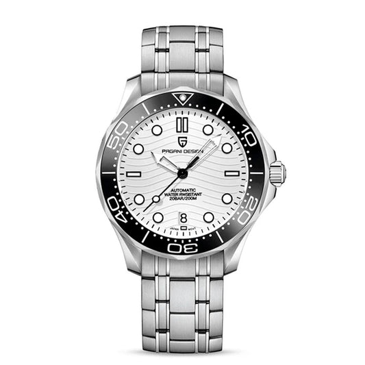 Design Veracius White Steel Bracelet Watch