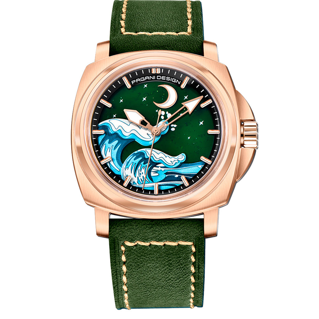 Design Wave Gold Green