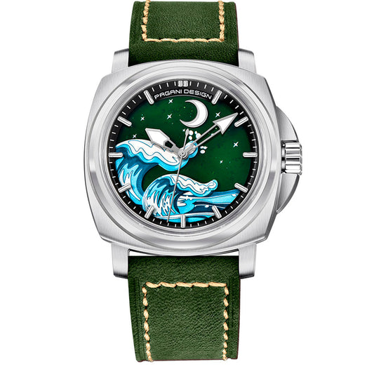 Design Wave Silver Green