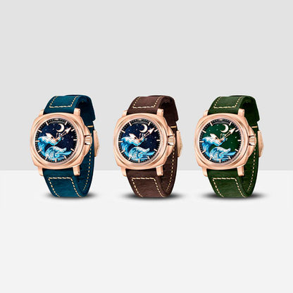 Design Wave Gold Green
