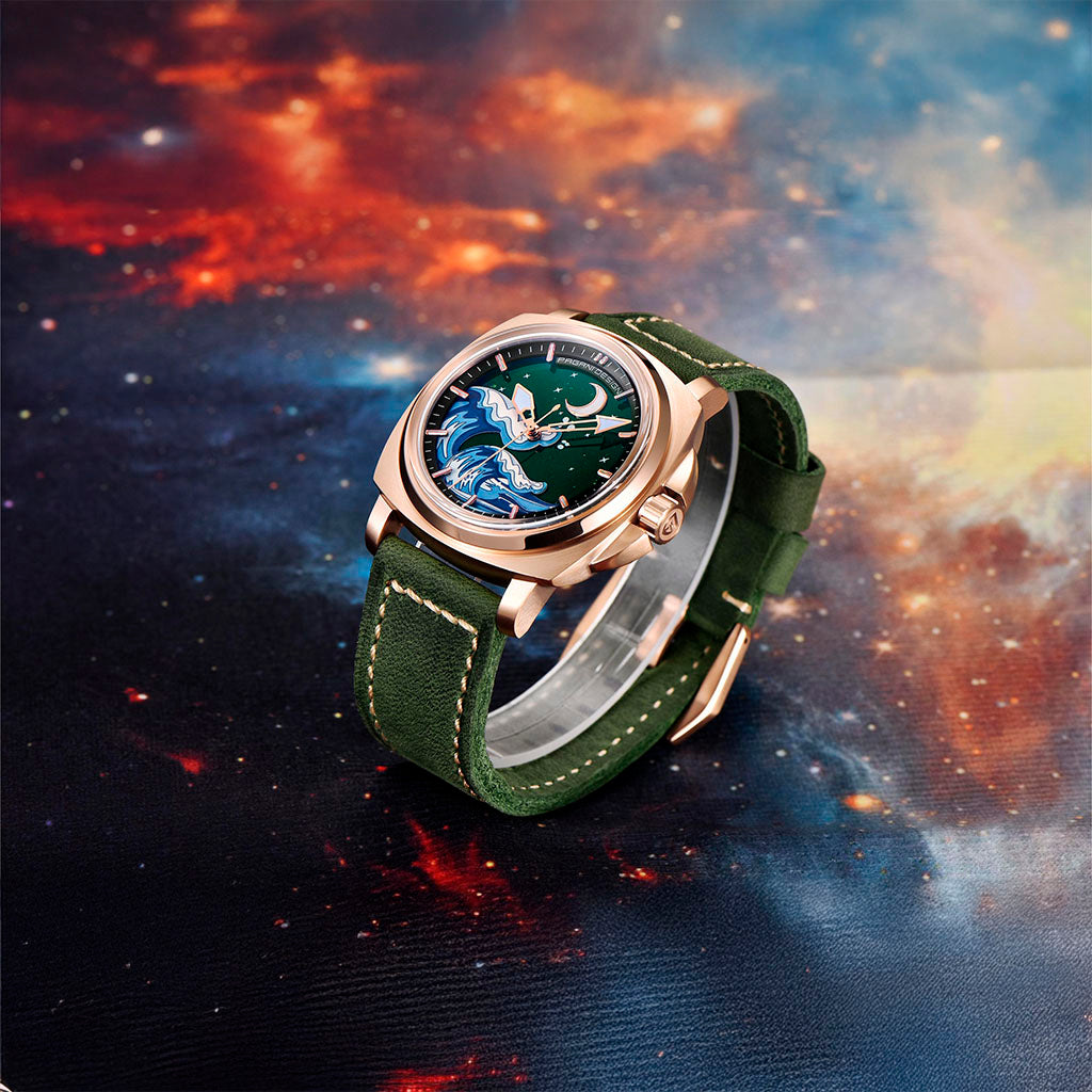 Design Wave Gold Green