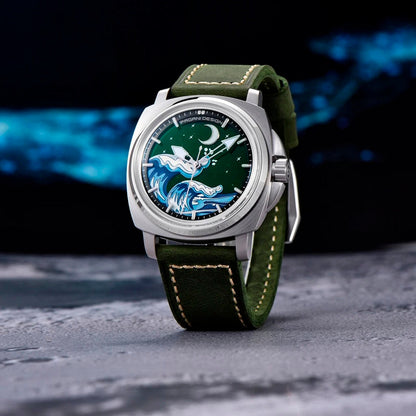 Design Wave Silver Green