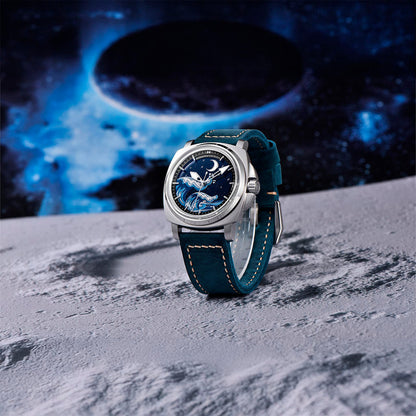 Design Wave Silver Blue