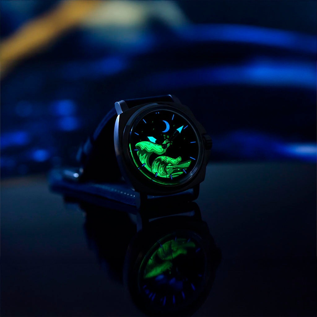 Design Wave Silver Blue