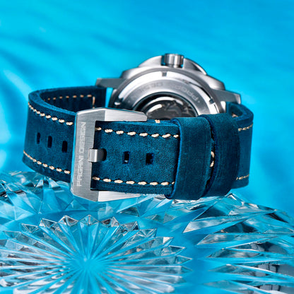 Design Wave Silver Blue