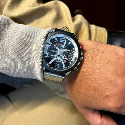 Magnus White Men's Watch