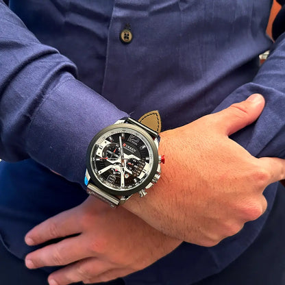 Magnus White Men's Watch