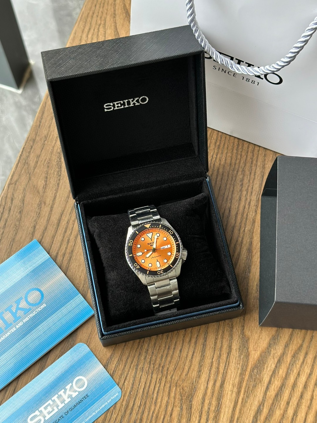 Sports Watch Orange
