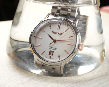 Presage Watch White