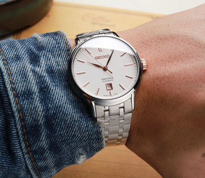 Presage Watch White