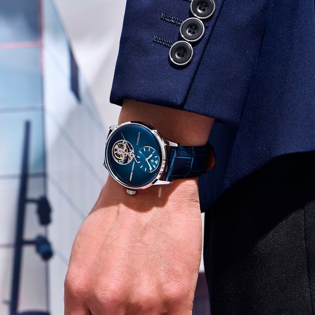 Design Tourbillon Blue