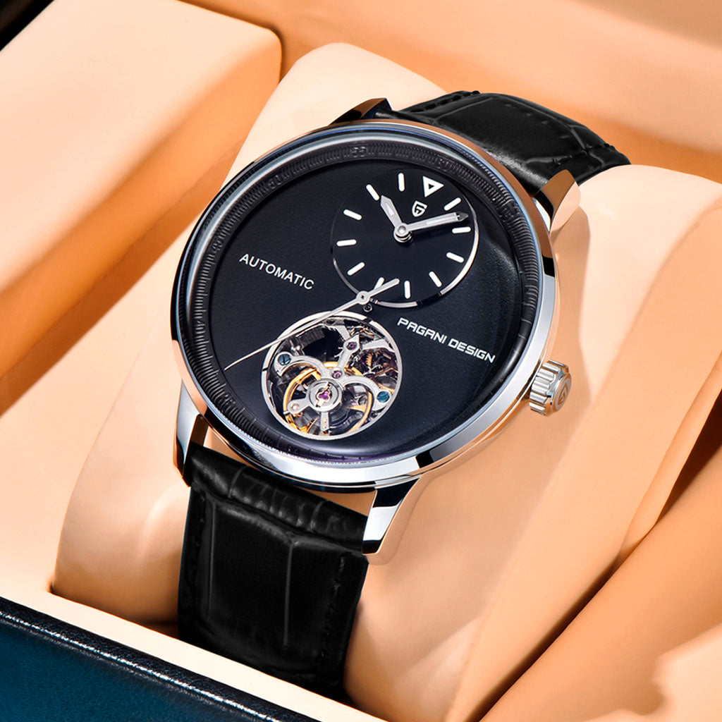 Design Tourbillon Silver Black