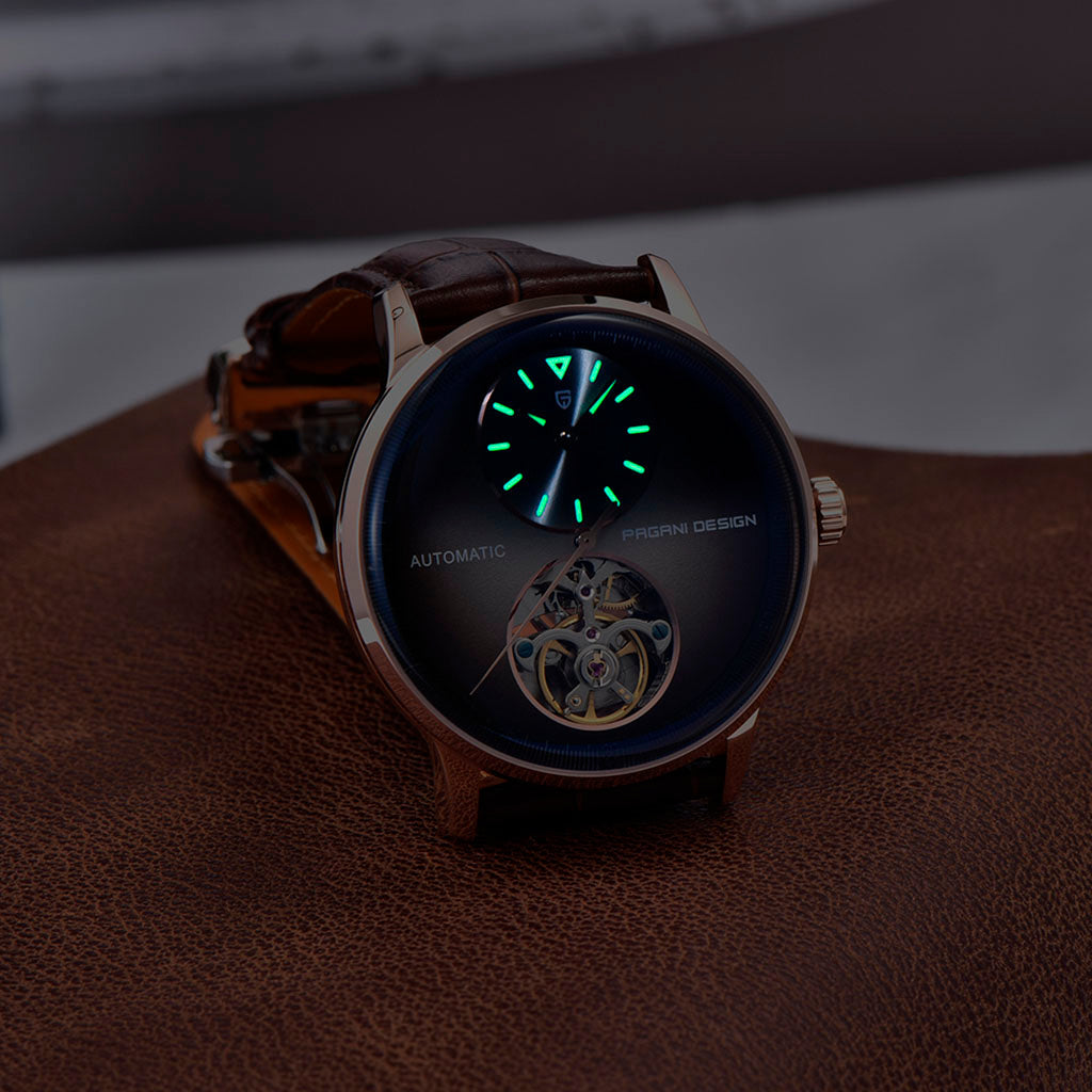 Design Tourbillon Gold Brown