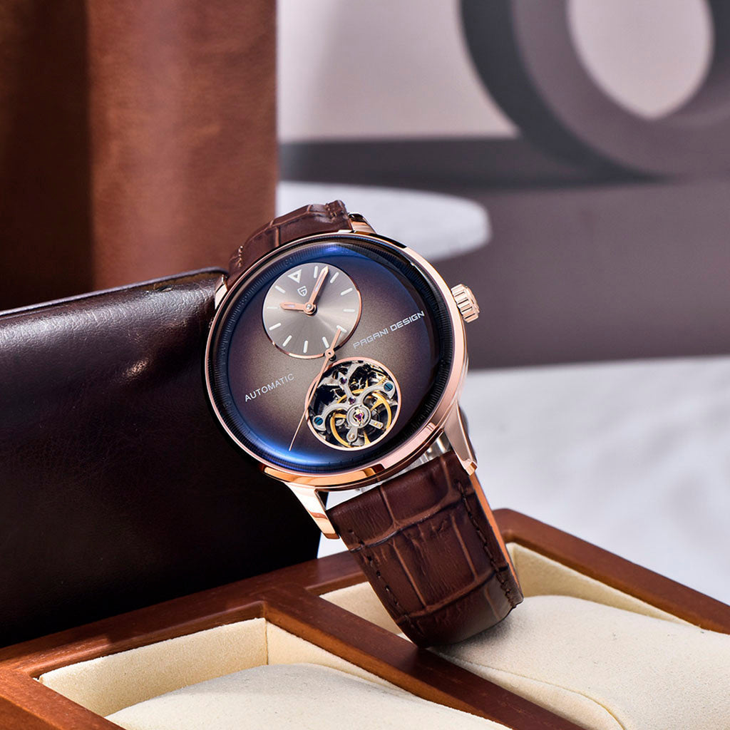 Design Tourbillon Gold Brown