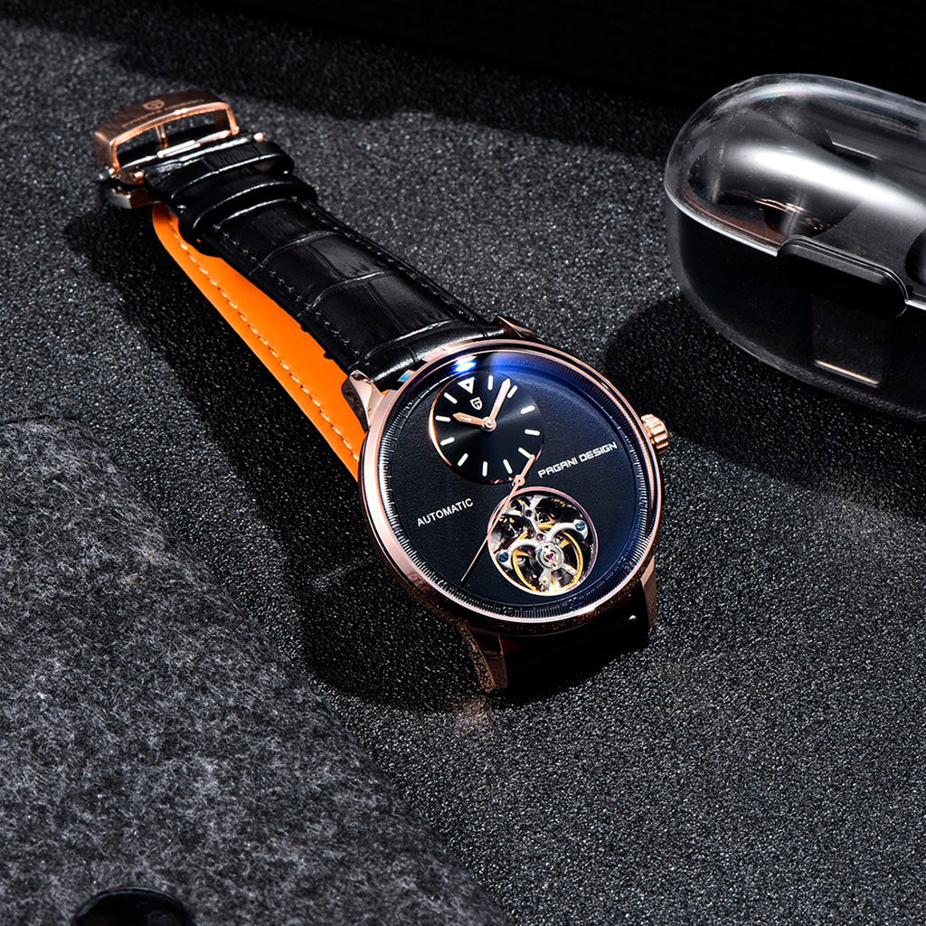 Design Tourbillon Gold Black