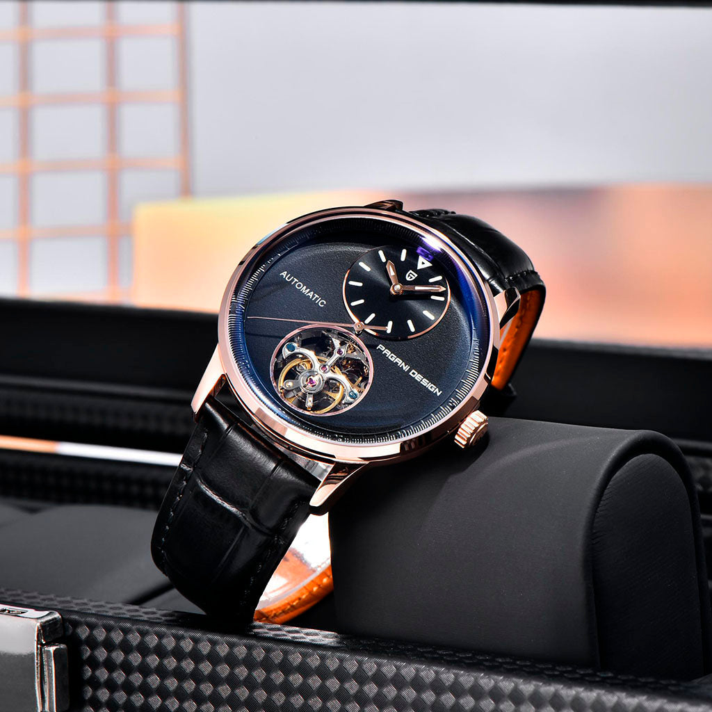 Design Tourbillon Gold Black
