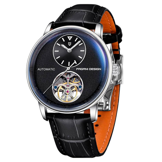 Design Tourbillon Silver Black